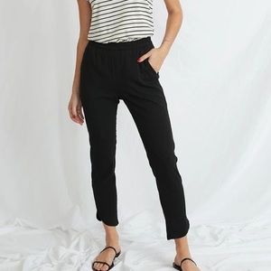 H&M cropped black trouser